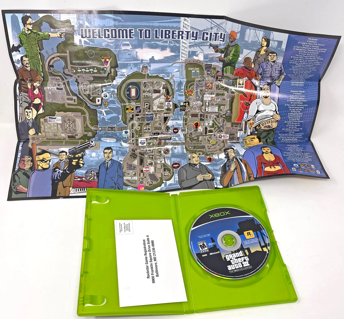 Grand Theft Auto III Microsoft Xbox Video Games for sale - eBay