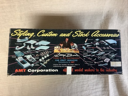 AMT 1/25 1950 Ford Convertible 3in1 Styled Customed Kit Vintage T-150C BOX ONLY - Picture 4 of 5