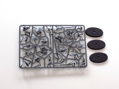 3 Warpstein-Jezzails Miniaturen Skaven Warhammer Age of Sigmar GW Fantasy Figur