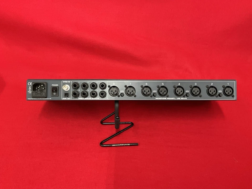 PreSonus DigiMax D8 8 Channel 24 Bit Resolution Microphone Preamp - Image 2 of 4