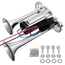 Air Train Horn Kit For Truck Car Super Loud 600db 12v Electric Trains Horns Us