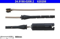 NEU - ATE 24.8190-0208.2 Warnkontakt, Bremsbelagverschleiß FüR BMW