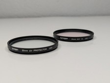 55mm Set of 2 Tiffen UV Protector Filter and Skylight 1A Made in USA