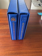 K&uuml;nstler Ersttagsbl&auml;tter Bund und Berlin 1986 - 1990 in zwei Alben 120 St&uuml;ck