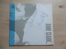Anne Clark Autograph Signed LP Cover "Changing Places" Vinyl