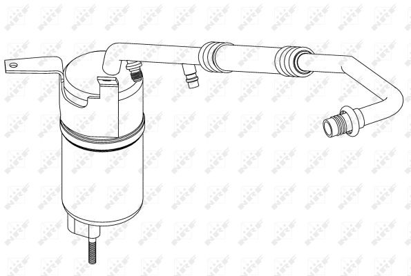 Klimaanlagen-Trockner 33220 NRF für FORD MONDEO III MONDEO III Stufenheck - Bild 4