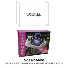 Protector For SEGA Game Gear Color Portable Video Game System (No GA Sticker)