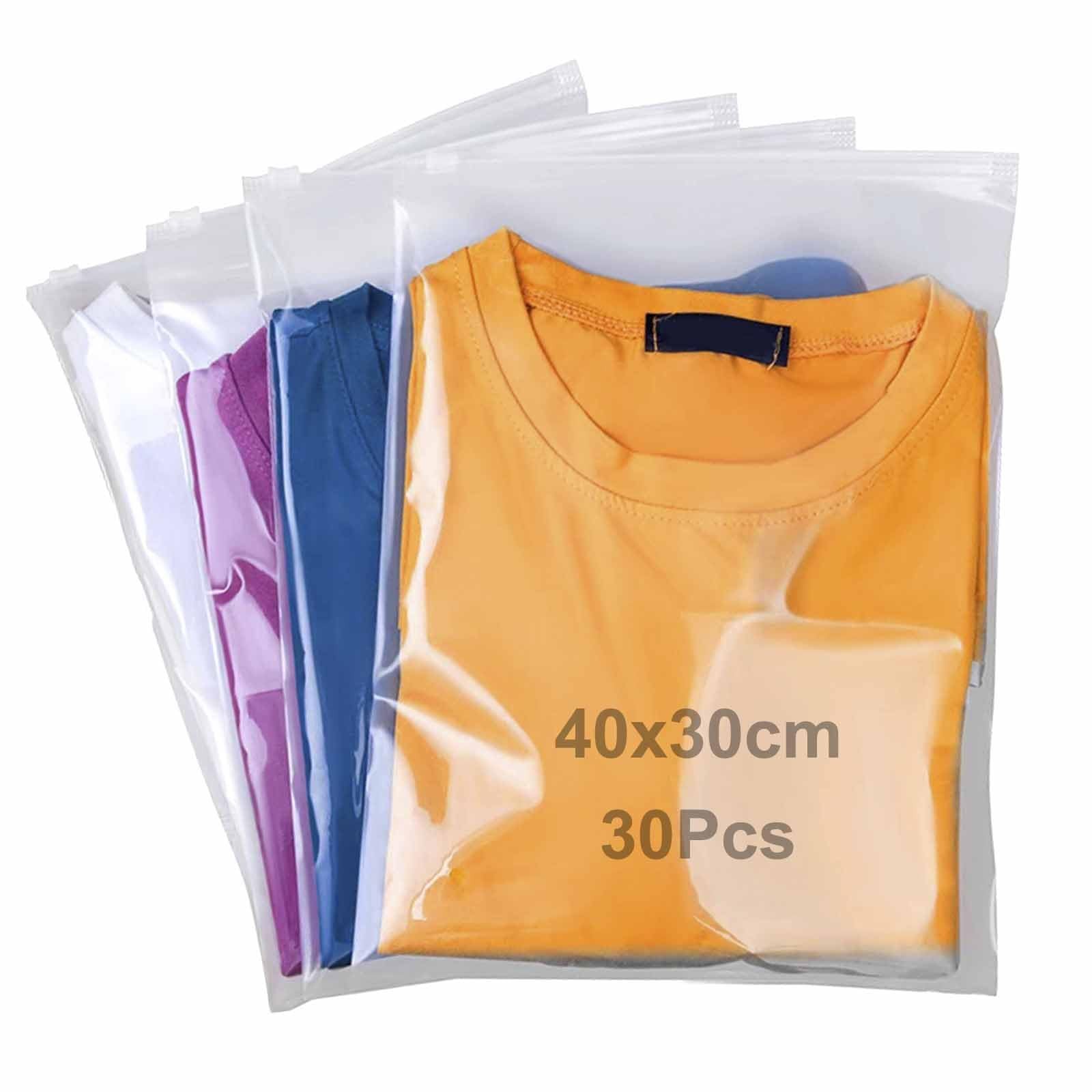 Sac vetement voyage etanche plastique zip anti dechirure pour valise cabine
