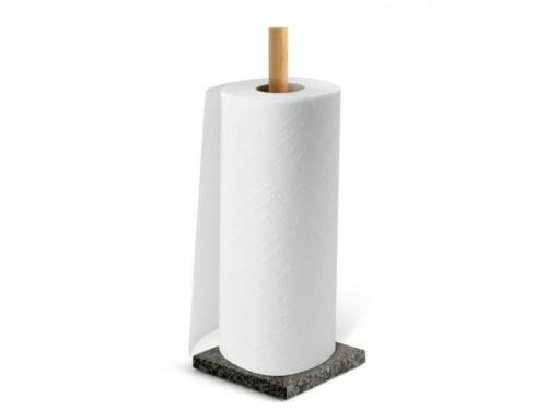 Portatovaglioli e anelli da cucina nero