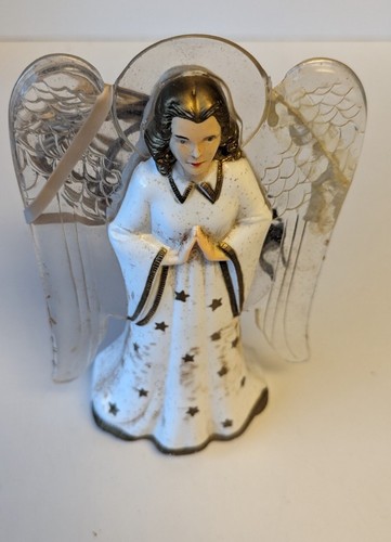 Vintage 50's Era Lighted Plug-In ANGEL Tree Topper - Picture 2 of 4