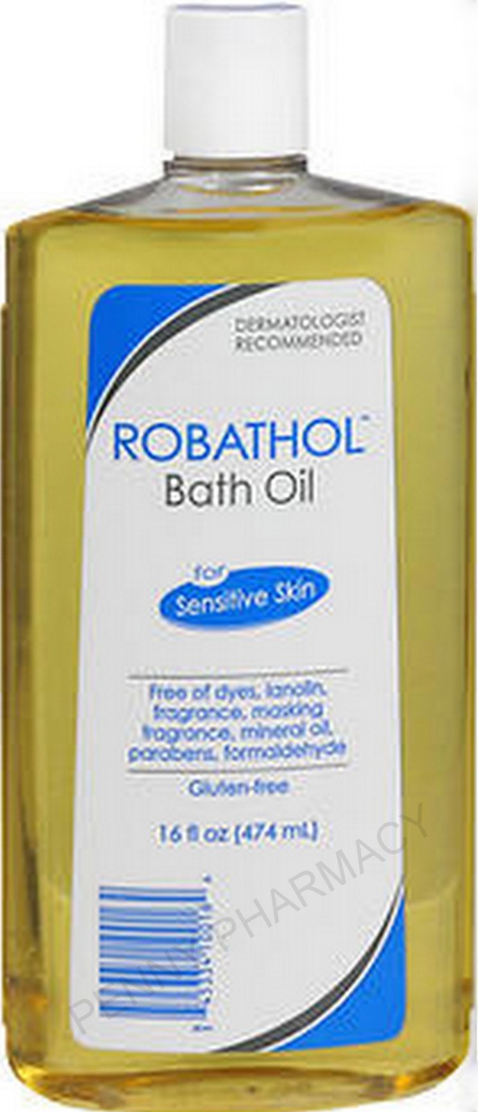 Robathol Bath Oil for sensitive skin 16oz ( from the makers of