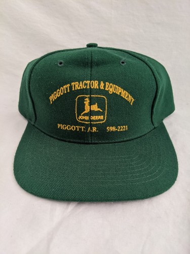 Piggott Tractor & Equipment John Deere Hat Arkansas Nissin Wool Blend Snap 