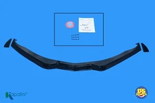 14-19-Corvette-Z06-Stingray-Stage2 -Front-Bumper-Lip W/Wglet- Gloss Black