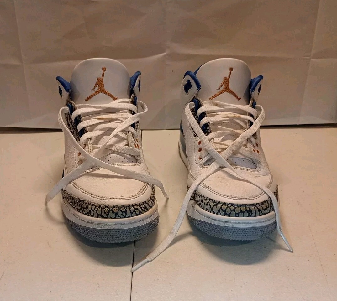 Air Jordan 3 Retro Wizards Style # CT8532-148 Size 9 | eBay