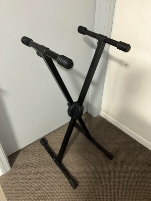 Bespeco KS12 Professional Keyboard / Utility Stand, Black