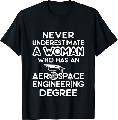 Aerospace Engineer Woman Degree Engineering Gifts Gift Unisex T-Shirt