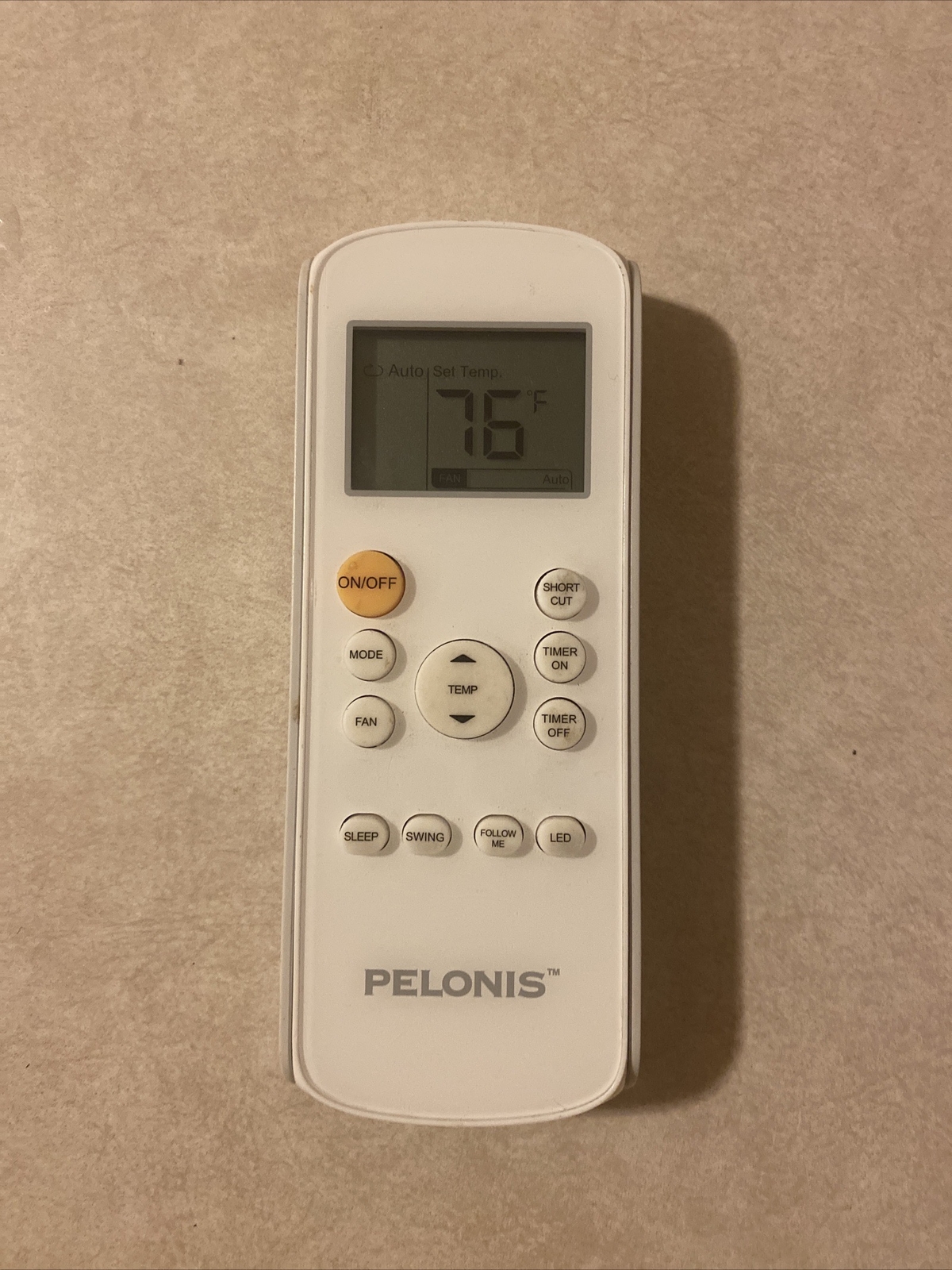 Replacement Remote Control For Pelonis Air Conditioner RG57H3(B