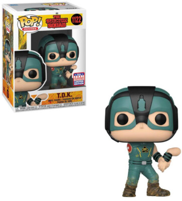 TDK FUNKON T.D.K. SDCC 2021 CONVENTION EXKLUSIV FUNKO POP DC SUICIDE SQUAD 1122