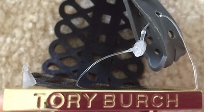 Tory Burch Perforated Leather Statement Belt‎ Dark Navy NWT XXS NWT Tory Burch Perforated Belt Navy Blue Leather waist  main image 4