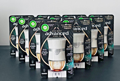 Air Wick Plug In Scented Oil Advance Warmer Air Freshener Gadgets Lot of 10