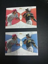 2021 Topps On Demand Dynamic Duals Alec Bohm Ke'Bryan Hayes RC Blue /25 Red /10