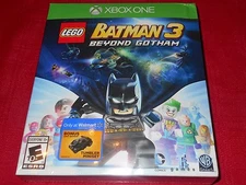 LEGO BATMAN 3 BEYOND GOTHAM WITH TUMBLER MINISET XBOX ONE FACTORY SEALED L@@K!!!