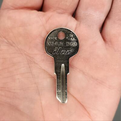 10x Ilco 1054UN Key Blanks Big Sky Racks, Detex, IBM, Simplex Nickel Plated NOS