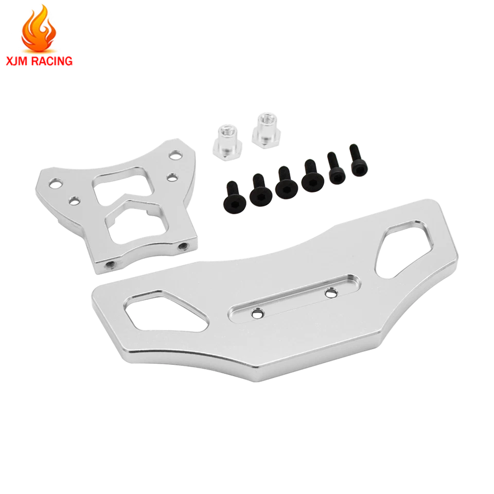 CNC Metal Front Bumper One Kit For 1/5 BAJA HPI 5b ROVAN RC Racing Car Parts - Image 2 of 4