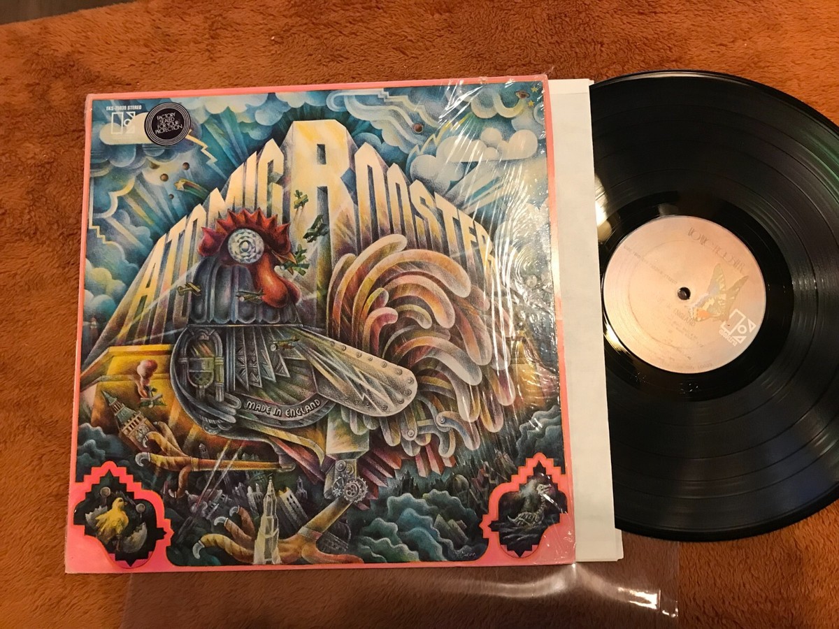 ATOMIC ROOSTER MADE IN ENGLAND LP 1972 ELEKTRA EKS-75039 w/shrink