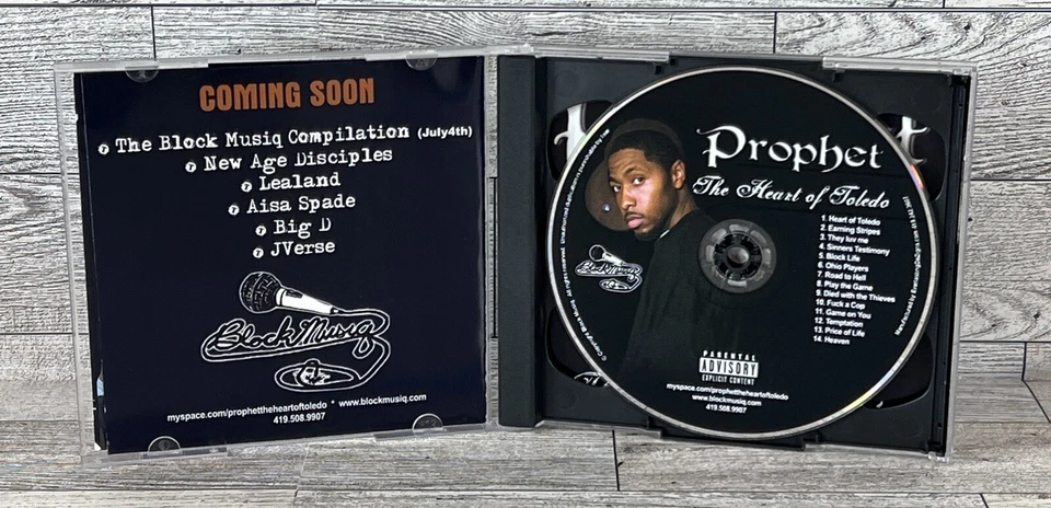 Prophet - The Heart Of Toledo (CD + On The Yard DVD) RARE Toledo Ohio G-Rap READ Foto 3 de 4