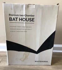 Whitehorse Premium Two/2 Chamber Bat House - Brown Color