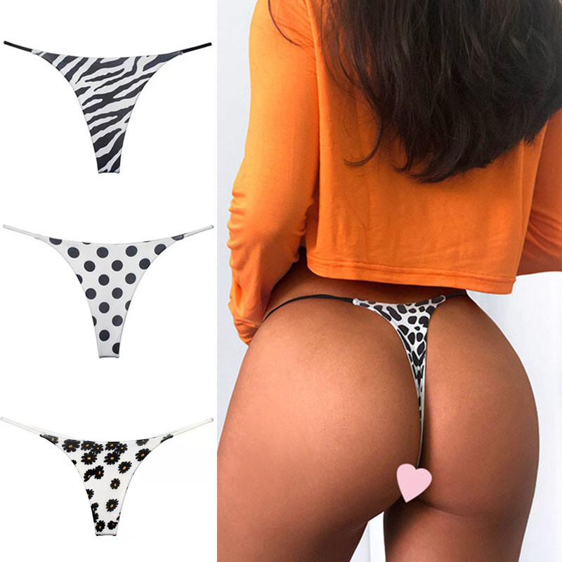 Women Swimsuit Bathing Sexy Beach Swimwear Thong Bikini Bottom Brazilian Cheeky-image