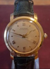 Eterna Automatic Rose Gold 18K Vintage Rare