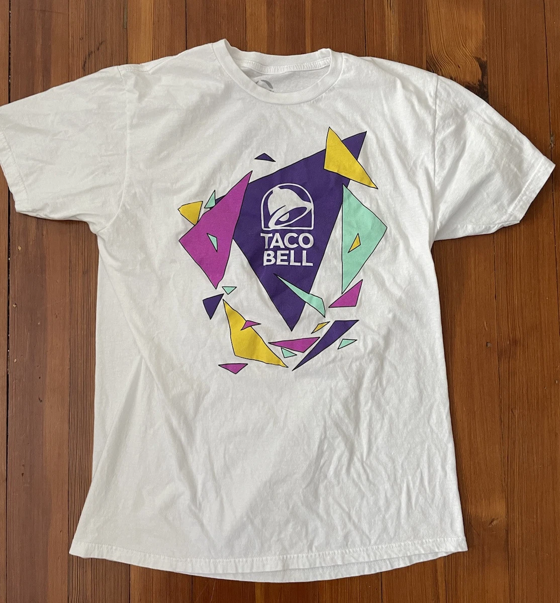 Taco Bell Retro 80s/90s Retro T-Shirt - Mens Large