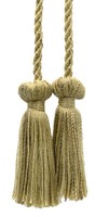 Vorhang Zugband, Stil # Cct , Farbe #E16C - Golden Beige [ Set Mit 2]