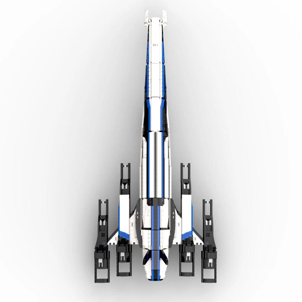 Mass Effect 3 Normandy SR-2 Starship Ship with Display Stand 3927 Pieces