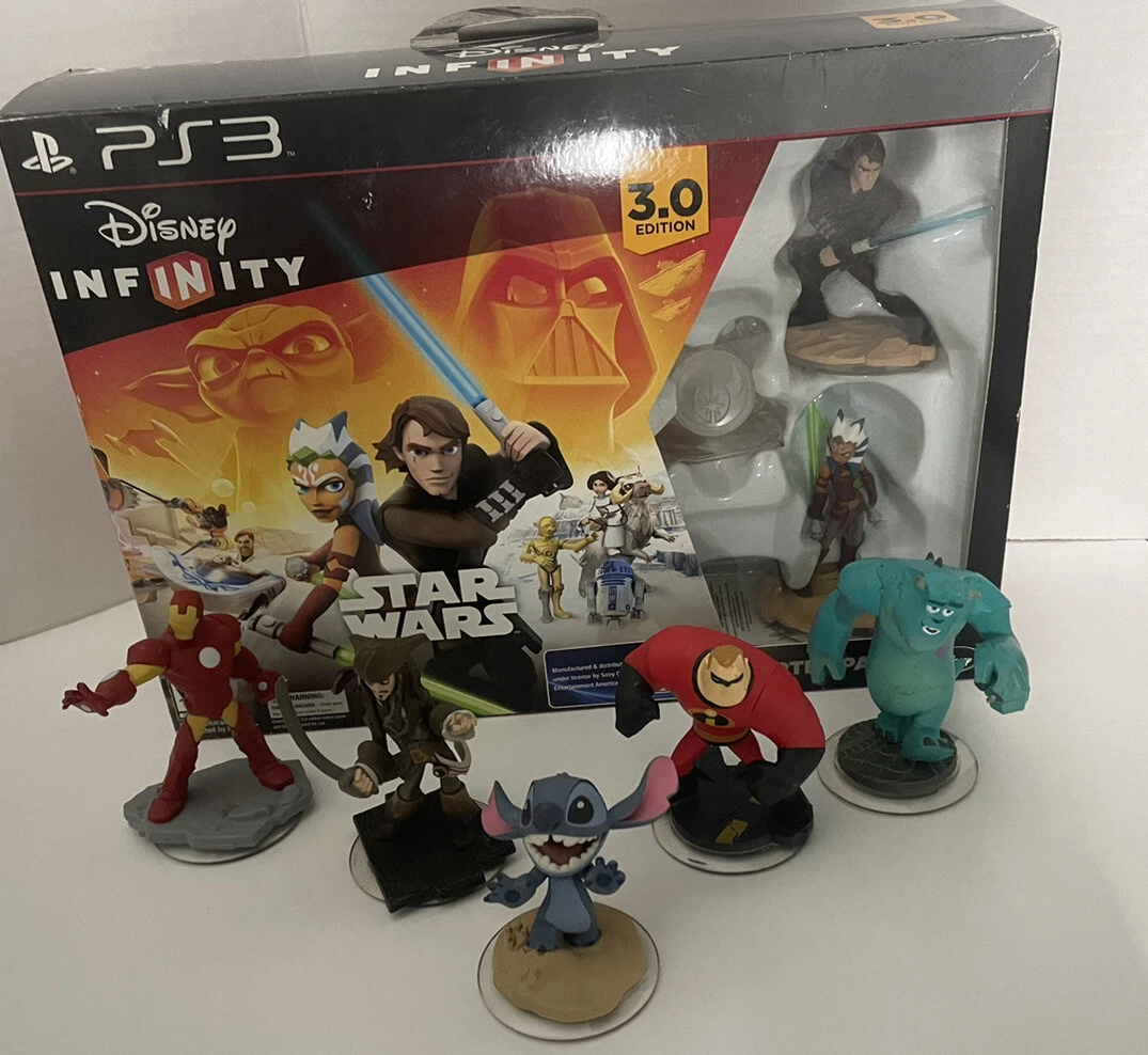 Disney Infinity 3.0 Star Wars Starter Pack Playstation 3 &amp; 5 Figurine Lot eBay