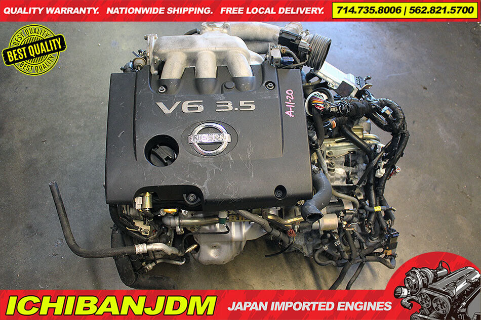 2003 2004 2005 2006 2007 Nissan Quest Engine Only VQ35 3.5L JDM