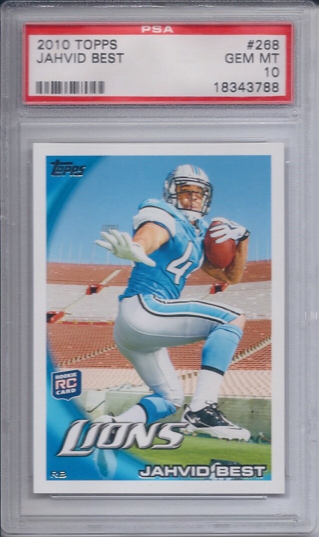 Jahvid Best Topps #268 Leaping