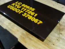 2009 VOLVO SLEEPER / CARGO DOOR RIGHT PASSENGER SIDE