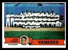 1979 Topps Burger King New York Yankees / Bob Lemon (HOF) #1