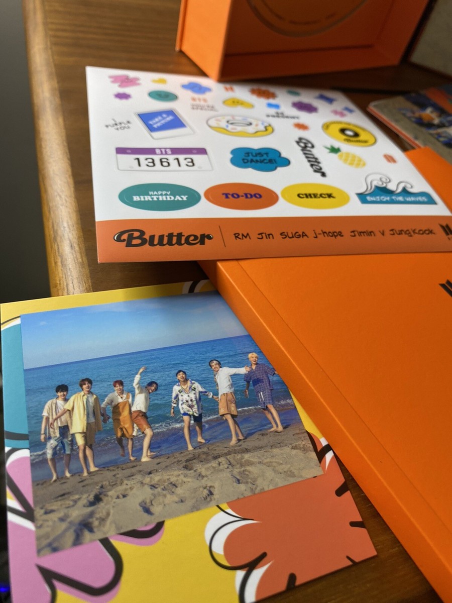 Butter【Peaches Ver.】 BTS [ BUTTER ] Album [PEACHES] VER. CD+1p FOLDED POSTER+
