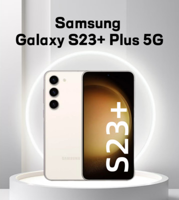 NEW Samsung Galaxy S23+ Plus 5G SM-S916U 256GB/512GB Factory Unlocked-Cream
