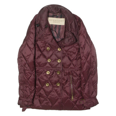 BURBERRY BRIT Damen Puffer Jacke Maroon Diamond M