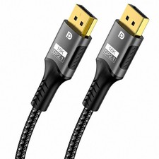 16K DisplayPort Cable 8K 120Hz 4K 240Hz HDR Video Audio for Gaming Laptop