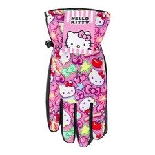 NEW Hello Kitty Sanrio Winter Gloves Snow Ski Snowboard Recess Girls Kids S/M