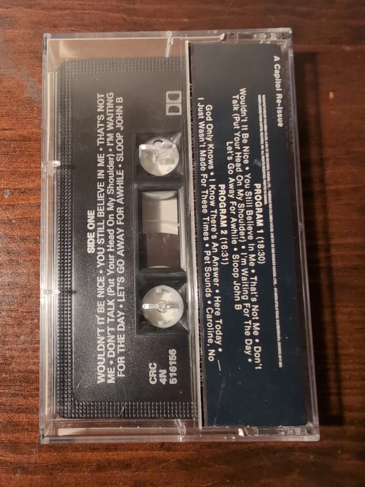 The Beach Boys Pet Sounds Cassette Tape 4N-16156 Mono - Image 2 of 4