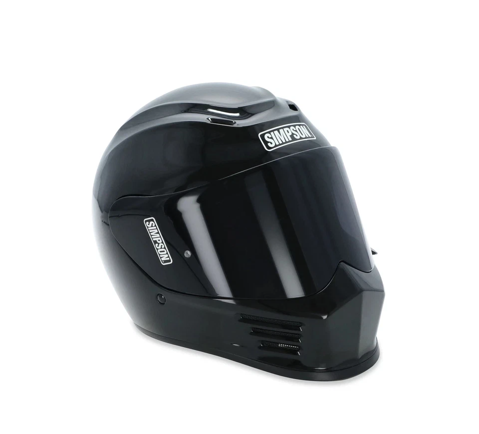 Simpson Motorcycle SPBL2 Speed Bandit Helmet Adult Large Black - Image 4 of 4