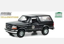FORD BRONCO MONTANA CATTLE ASSOC. "YELLOWSTONE" 1992 1/18 BY GREENLIGHT 19130