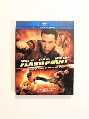 Flash Point (Blu-ray/DVD, 2007 2 Disc Set) with Slipcover Donnie